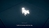Capture d'écran d'Humanity – un chien Shiba Inu lumineux