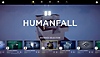 Humanity – zrzut ekranu przedstawiający ekran wyboru poziomu