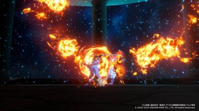 Infinity Strash: Dragon Quest The Adventure of Dai screenshot showing Dai battling a boss