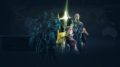 العمل الفني لبطل Invisible, Inc. Console Edition