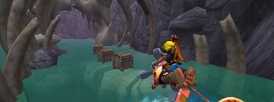 Gameplay screenshot from Jak and Daxter: The Precursor Legacy