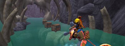 لقطة شاشة من لعبة Jak and Daxter: The Precursor Legacy