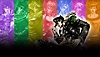 A JoJo's Bizarre Adventure All-Star Battle átdolgozásának fő grafikája több renderelt karakterképpel