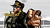 JoJo's Bizarre Adventure All-Star Battle Remastered screenshot featuring the title character pointing toward the screen