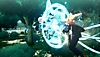 Jujutsu Kaisen Cursed Clash screenshot showing Yuji Itadori and Aoi Todo performing a combination attack.