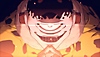 Jujutsu Kaisen Cursed Clash screenshot showing Jogo with an evil grin.