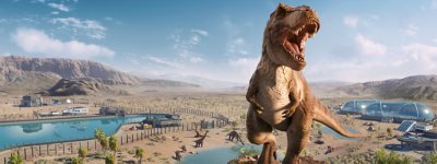 العمل الفني لبطل Jurassic World Evolution 2