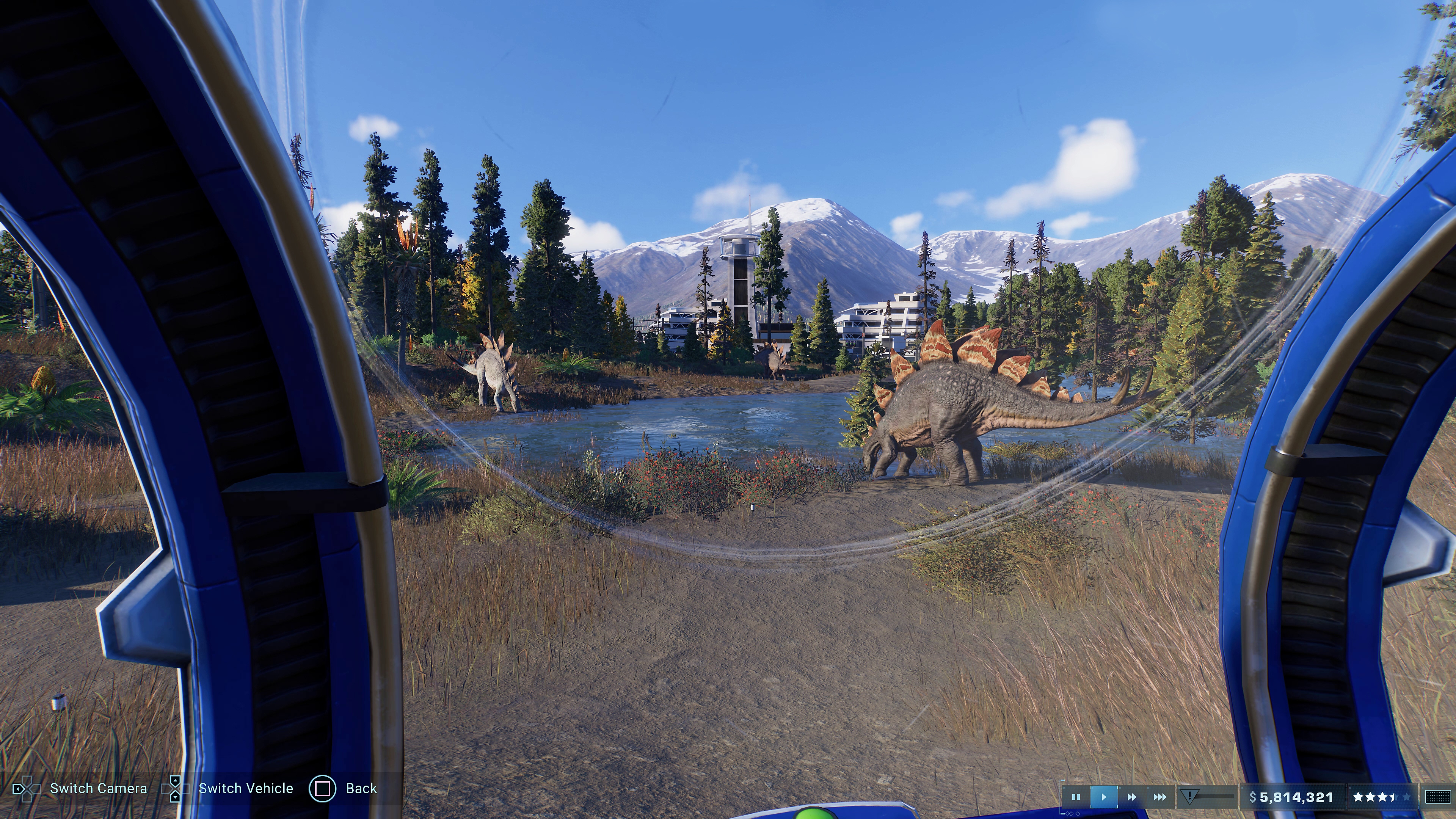 Captura de pantalla de Jurassic World Evolution 2