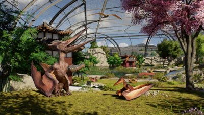 Jurassic World Evolution 3 - screenshot van een Pteranodon-achtig wezen