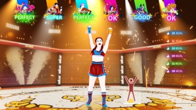 Just Dance 2025 Edition - screenshot met een dansende speler