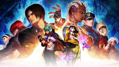 Arte promocional de The King of Fighters XV