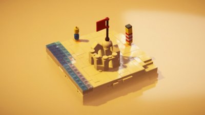Captura de ecrã de jogabilidade do Lego Builder's Journey