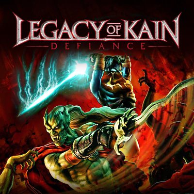 legacy of kain defiance store art showing a character ready to attack with an angry gesture