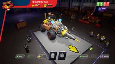 Lego 2K Drive - Captura de pantalla del Garaje 3