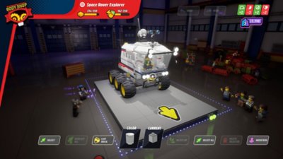 Lego 2K Drive - Captura de pantalla del Garaje 2