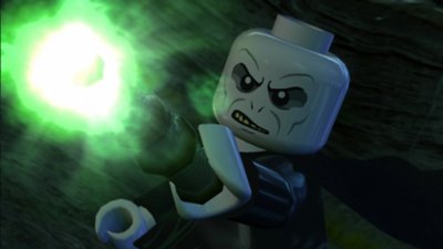 《LEGO Harry Potter》螢幕截圖顯示佛地魔