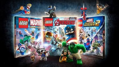 Kľúčová grafika hry LEGO Marvel Collection