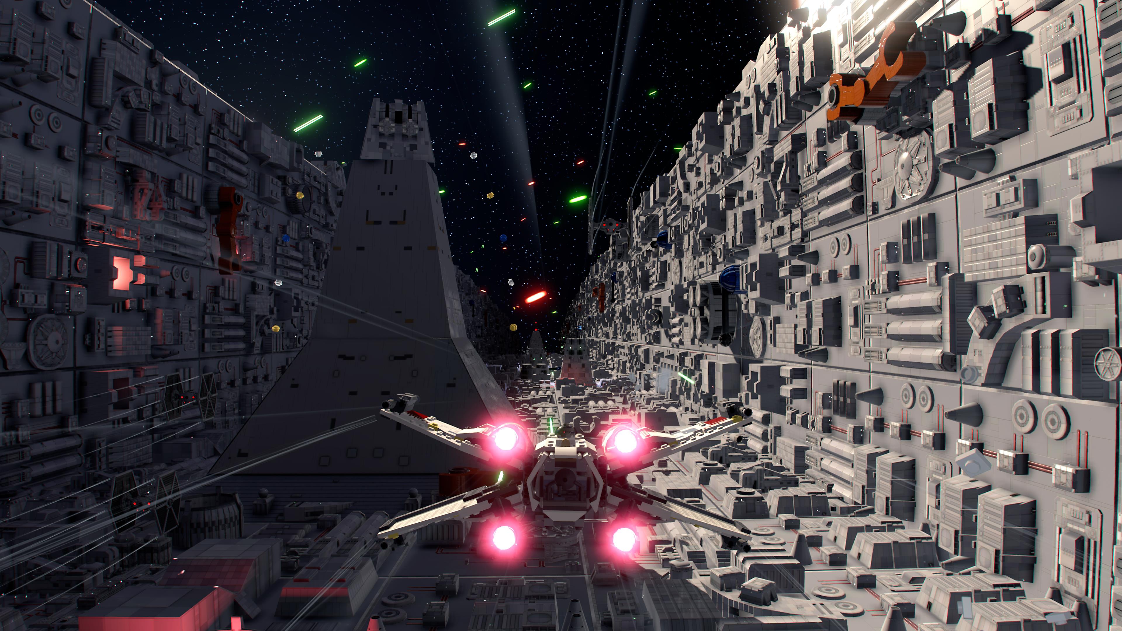 LEGO Star Wars: The Skywalker Saga – grafika na pozadí