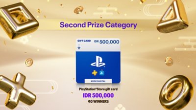 Level Up Your Rewards – Second Prize! image