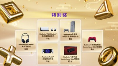 Level Up Your Rewards – Special Prizes! image