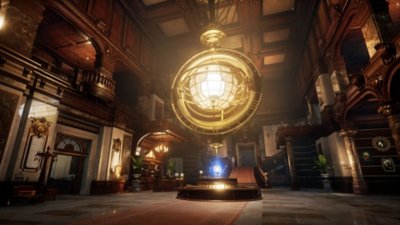 Lies of P – Screenshot der Lobby von Hotel Krat