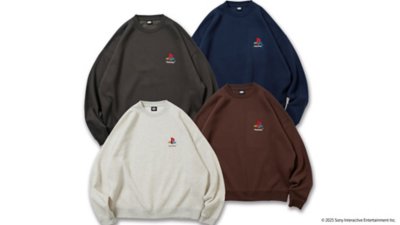 限定展開 ビッグシルエット バックプリント クルーネック スウェット / PlayStation サルゲッチュ Gallery Image 2