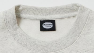 限定展開 ビッグシルエット バックプリント クルーネック スウェット / PlayStation サルゲッチュ Gallery Image 3