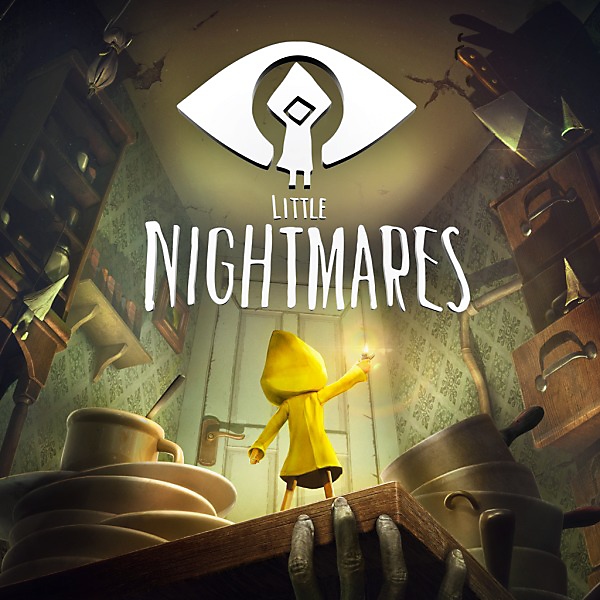 Little Nightmares cover art showing a hooded character holding a lamp