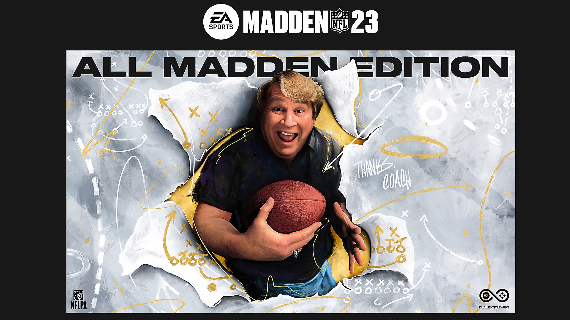 Madden NFL 23 all madden edition key art