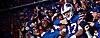  Bannière de Madden 24 – un joueur de football au milieu d'une foule de fans