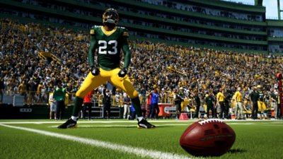 Madden NFL 24 screenshot of a stadium