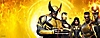 Ilustración principal de Marvel's Midnight Suns mostrando a Wolverine, Iron Man, Hunter, Blade y Ghost Rider