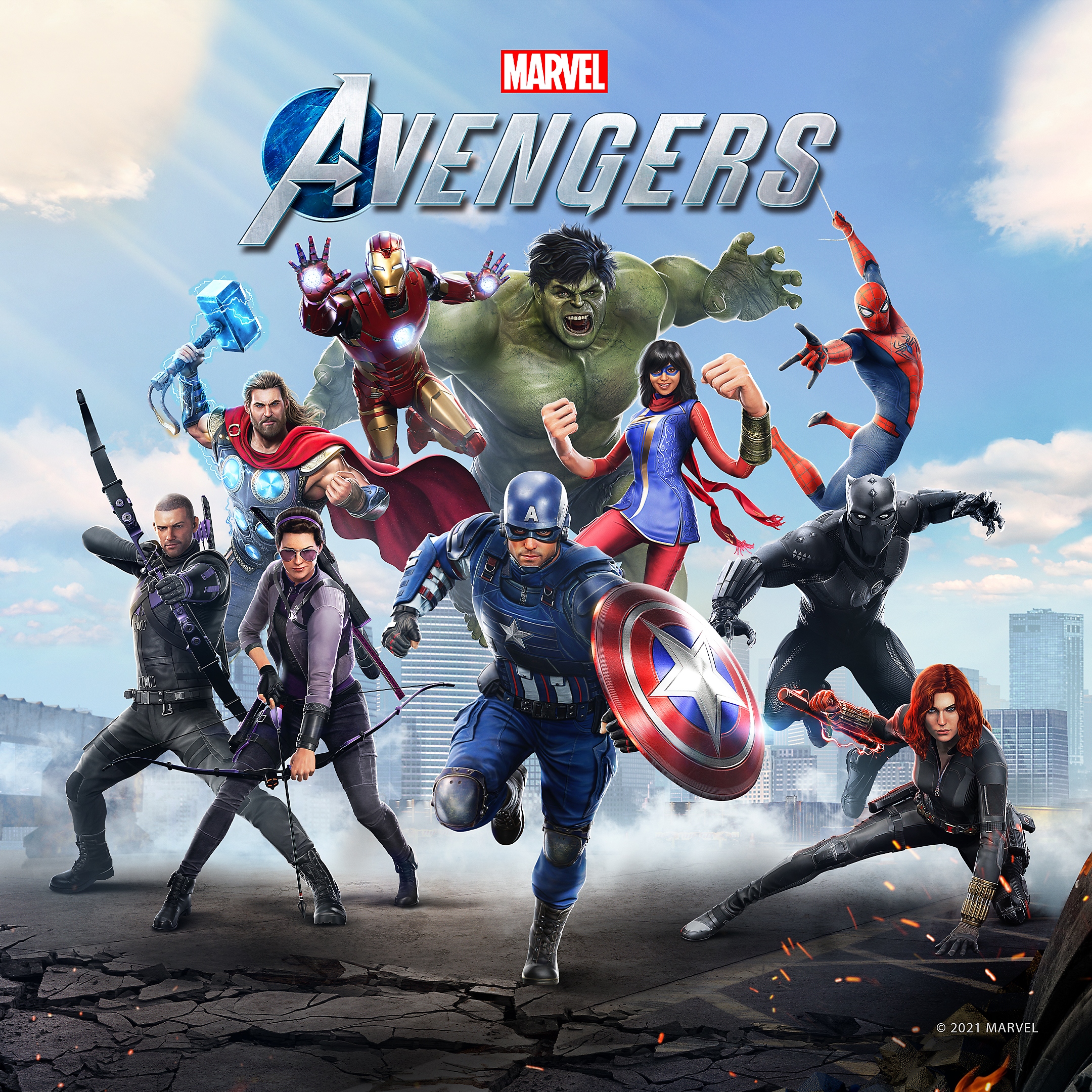 Marvel's Avengers カバーアート