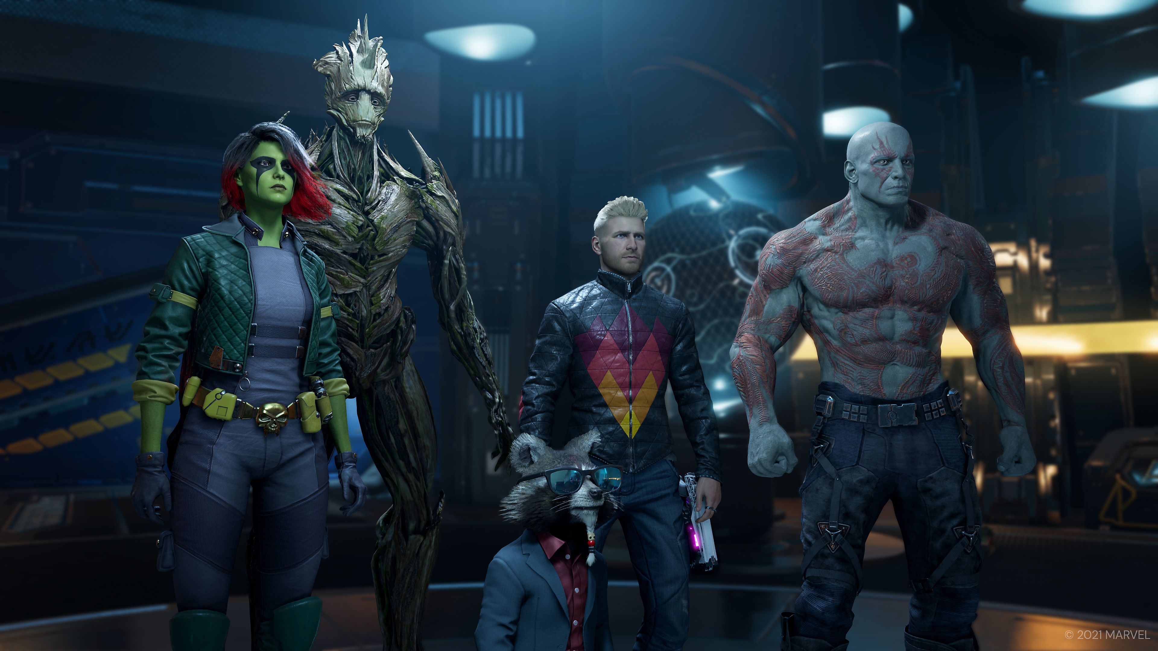 Marvel's Guardians of the Galaxy -kuvakaappaus