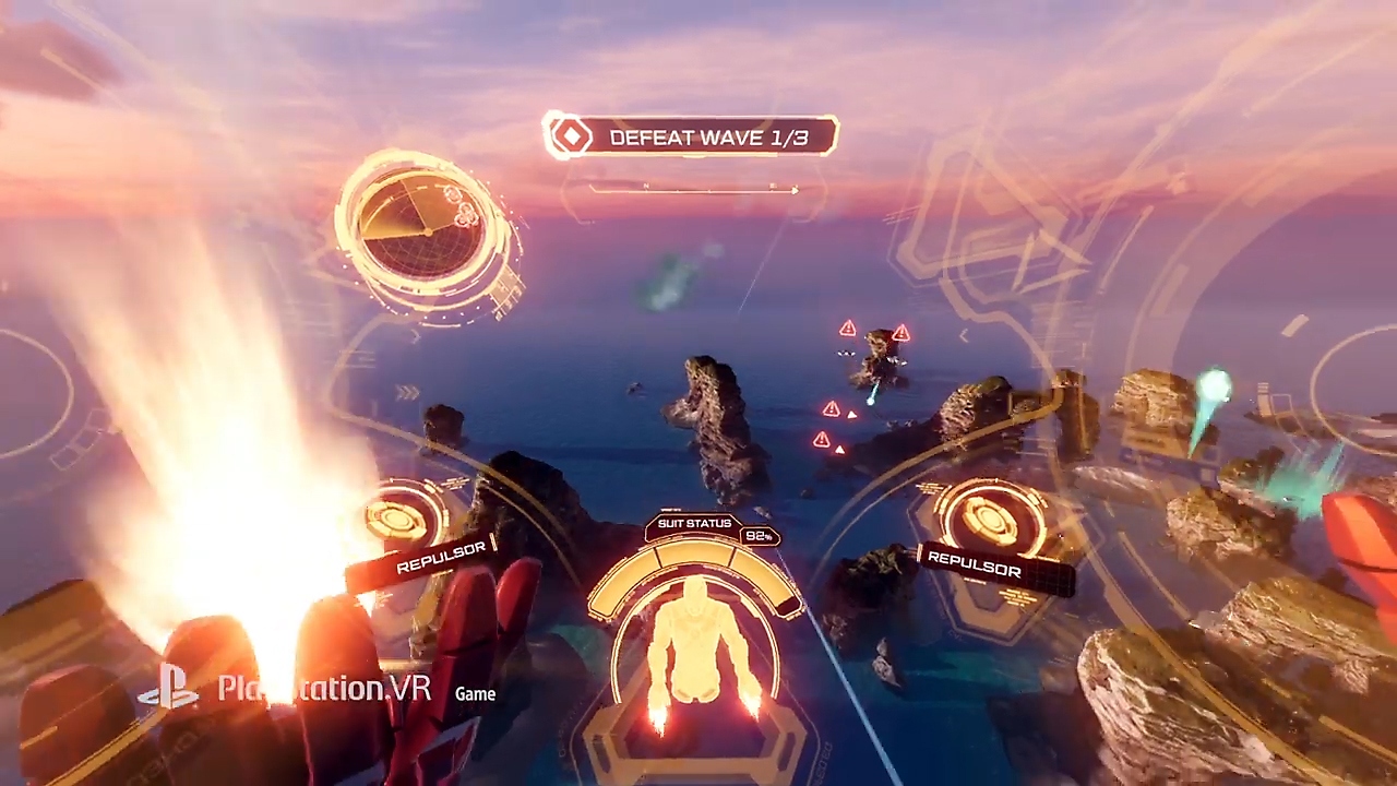 Captura de ecrã de Marvel's Iron Man VR