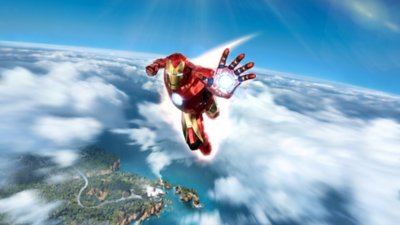 héroe de marvel iron man vr