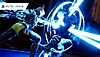 Marvel's Midnight Suns - captura de tela mostrando dois heróis travando um combate.