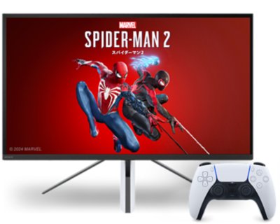 Spider-Man 2 InZoneモニターとDualSense