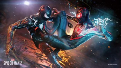 Marvel's Spider-Man 2 for PC screenshot showing Miles fighting