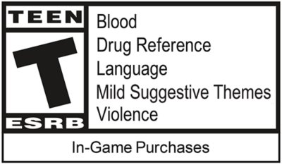 تصنيف esrb: المراهقين