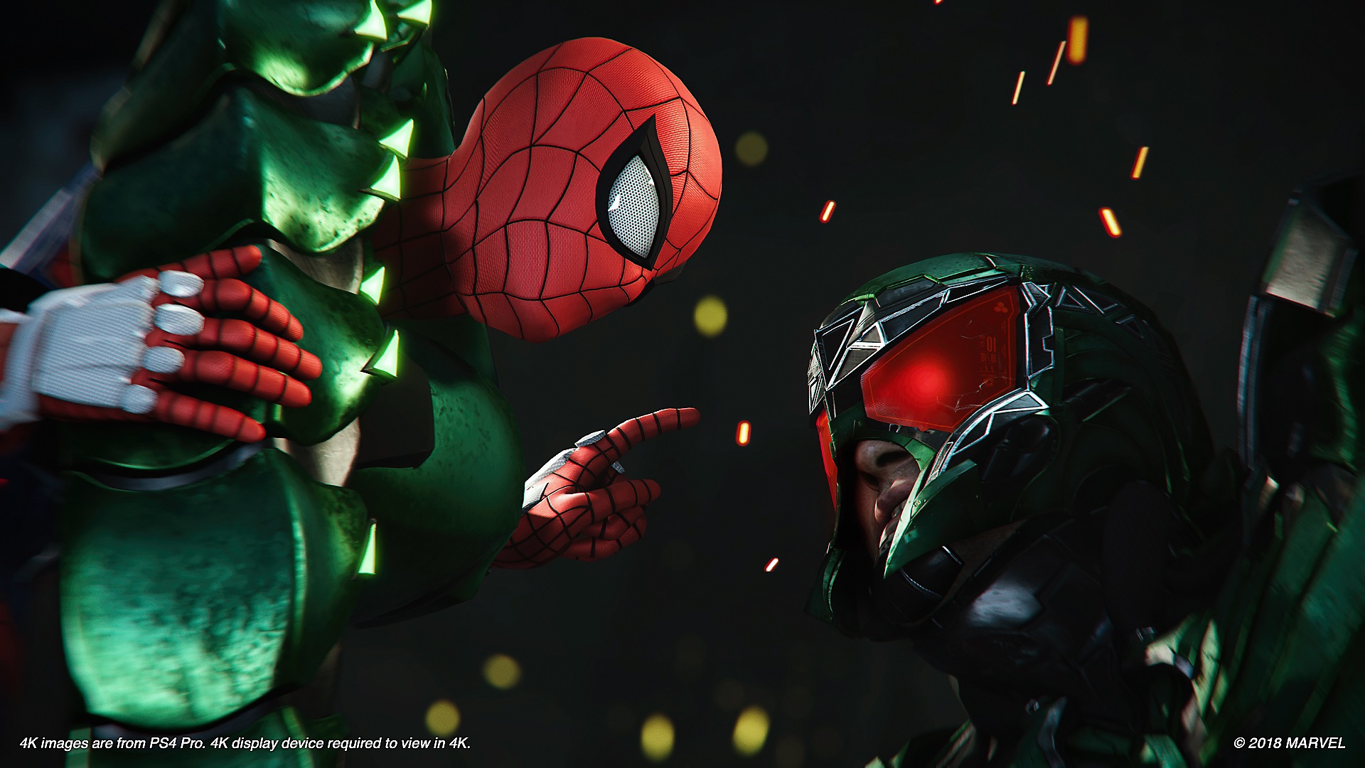 marvel's spider-man snímek obrazovky