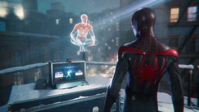 Marvel's Spider-Man: Miles Morales - Daily Bugle - screenshot 'Van Spider-Man naar Spider-mannen'