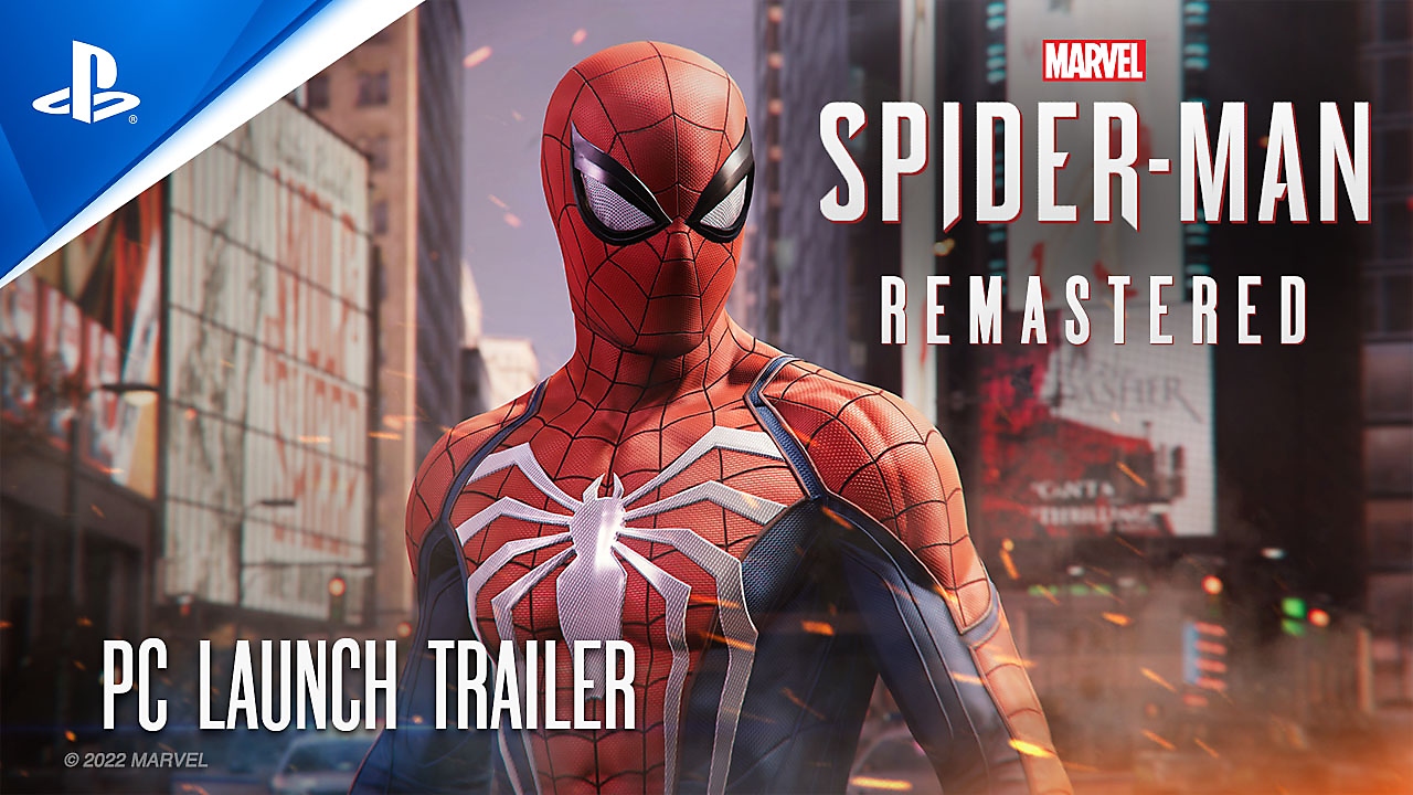 Marvel’s Spider-Man Remasterizado – Trailer de Lançamento I PC