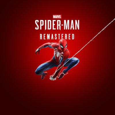 Spider man Remastered ゲームサムネイル画像