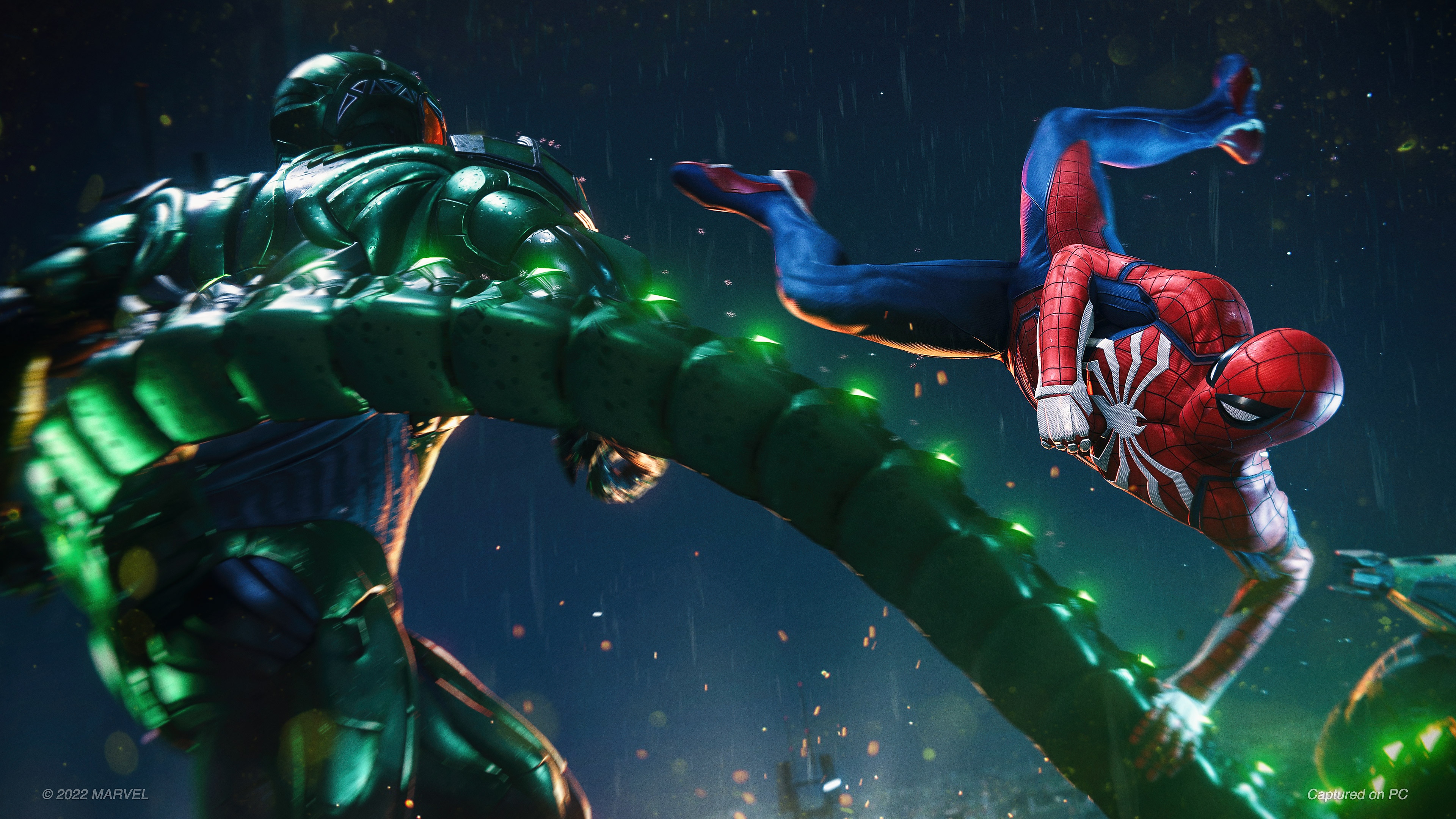captura de tela de marvel's spider-man remasterizado para pc