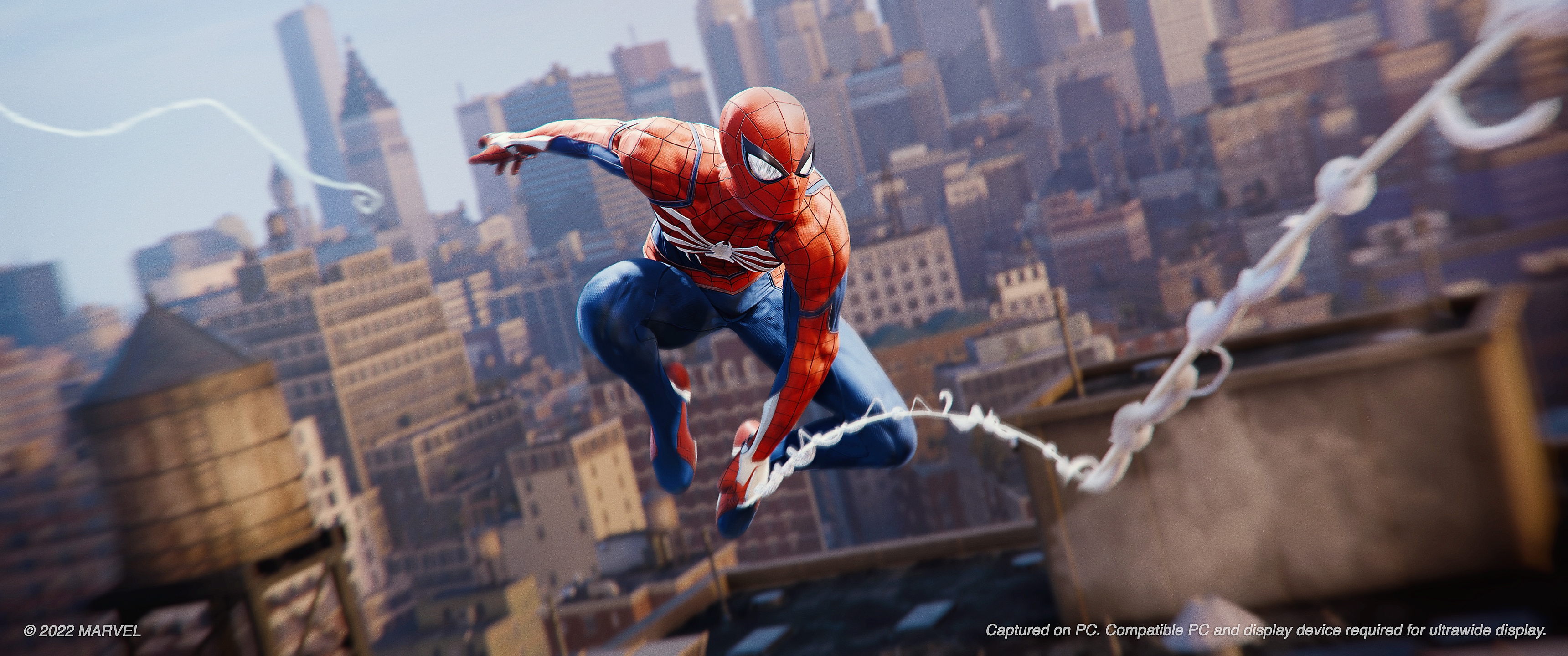 Capture d'écran de Marvel's Spider-Man sur PC écran large