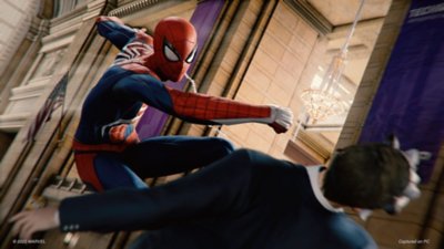 captura de tela da gct de marvel's spider-man para pc