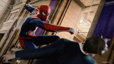 《Marvel's Spider-Man》PC版螢幕截圖中央車站