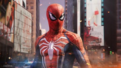 captura de tela de herói de marvel's spider-man para pc