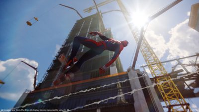 marvel's spider-man snímek obrazovky